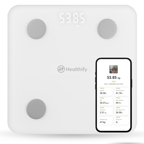 Smart Scale-White - HealthifyStore