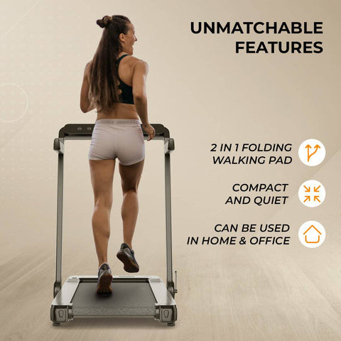 Flexnest Flexpad 2in1 Foldable Treadmill