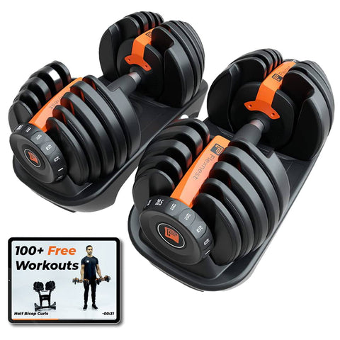 Flexnest Adjustable Iron Dumbbell Set