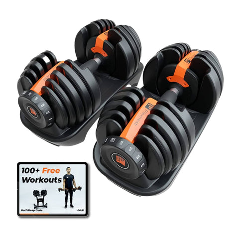 Flexnest Adjustable Iron Dumbbell Set