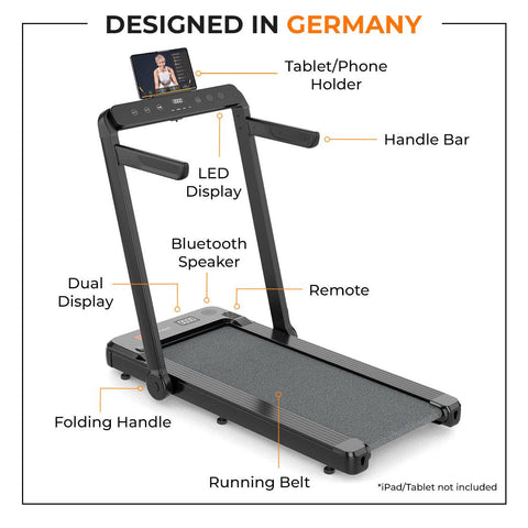 Flexnest Flexpad 2in1 Foldable Treadmill