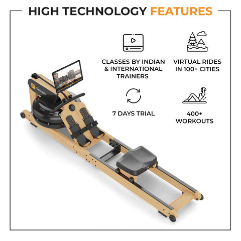 Flexnest Flexrower+ Water Rowing Machine