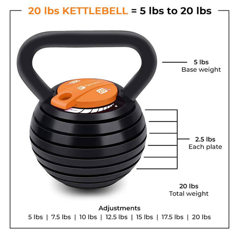 Flexnest Flexikettle Adjustable Kettlebell