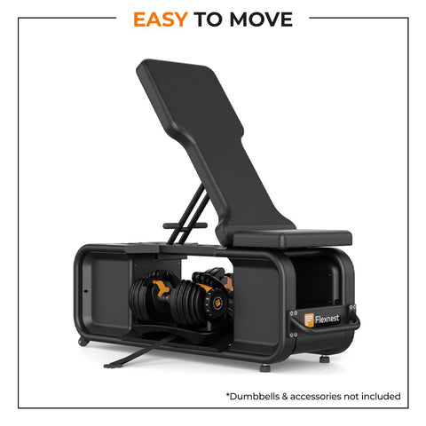 Flexnest Flexbench Pro Incline & Flat Gym Bench