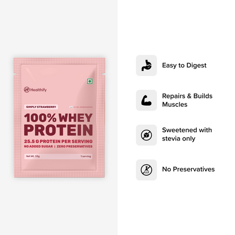 Healthify SnackFit Summer Kit – Whey Protein, Healthy Snacks & more... - HealthifyStore
