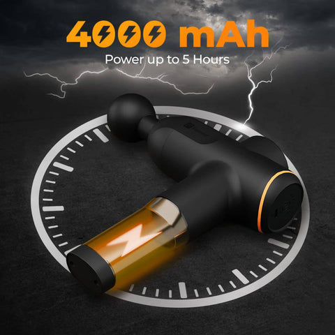 Flexnest Turbo Massage Gun with 4 Heads