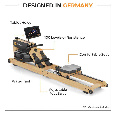 Flexnest Flexrower+ Water Rowing Machine