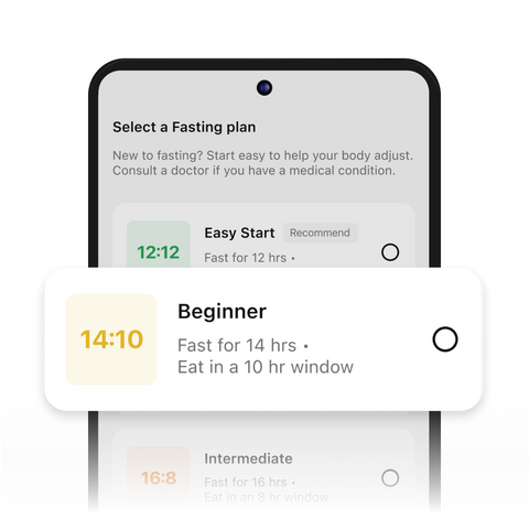 Customised Fasting Plan