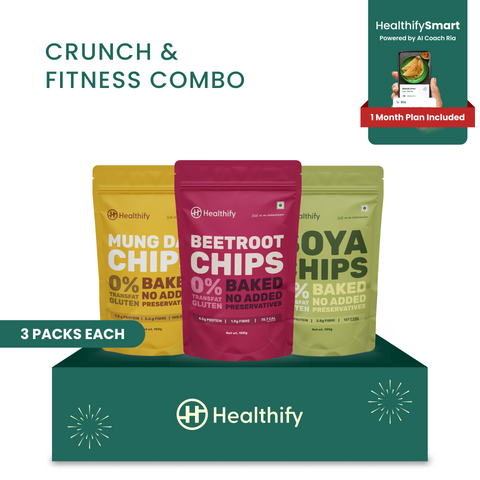 Crunch & Fitness Combo - HealthifyStore