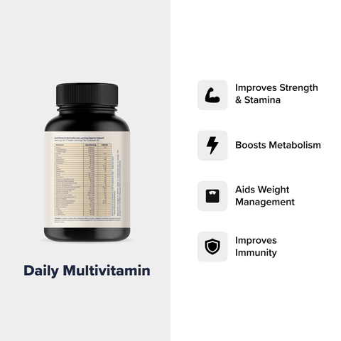 Daily Multivitamins - 30 Vital Nutrients - HealthifyStore