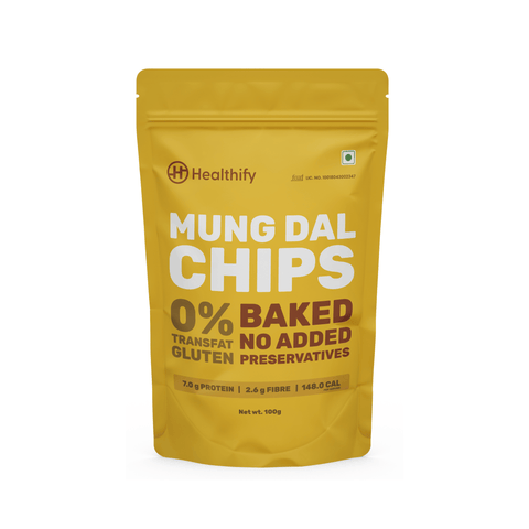 Mung Dal Chips - HealthifyStore