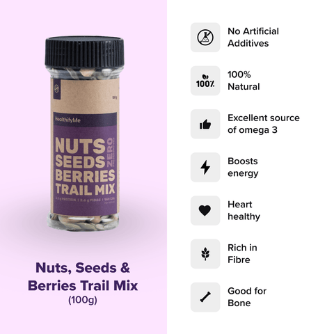 Nuts, Seeds & Berries Trail Mix (100g)