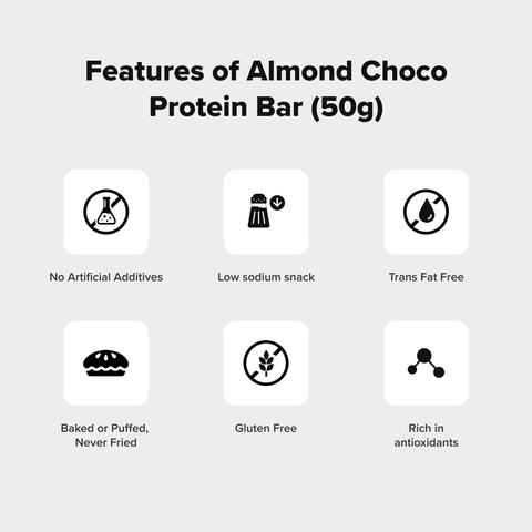 Choco Almond Protein Bar (50g)