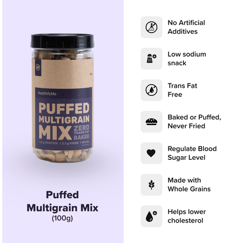 Puffed Multigrain Mixture (100g)