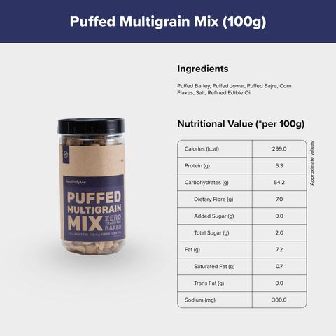 Puffed Multigrain Mixture (100g)