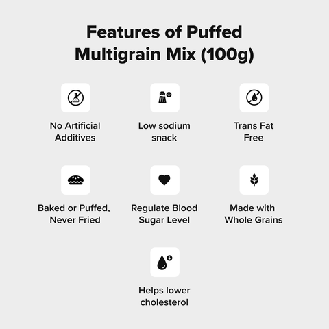 Puffed Multigrain Mixture (100g)