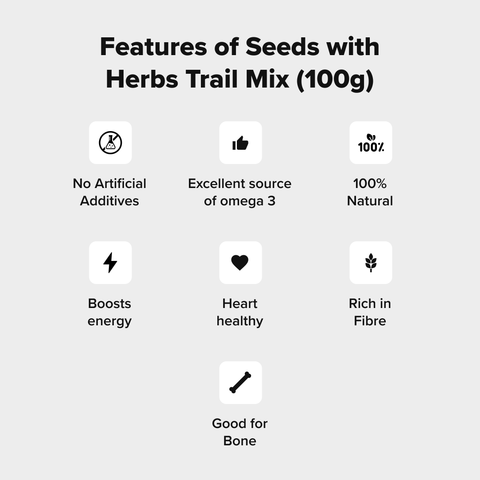 Seeds & Herbs Trail Mix (100g)