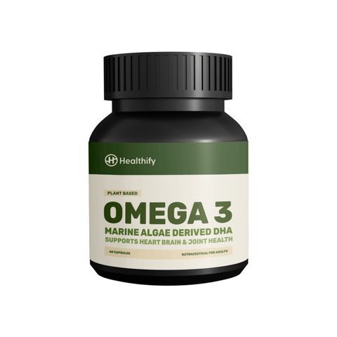 Omega 3 Vegan Capsules (1000 mg) - HealthifyStore