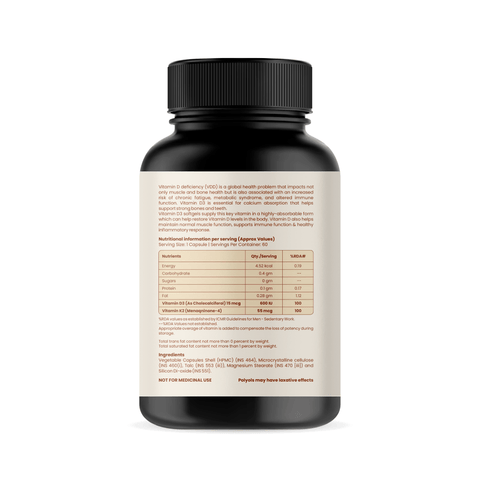 Vitamin D3 (600 IU) - HealthifyStore