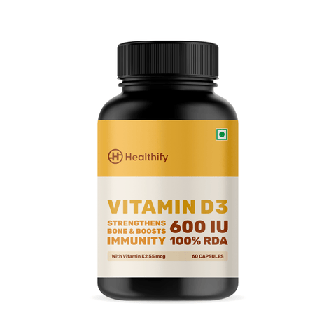 Vitamin D3 (600 IU) - HealthifyStore