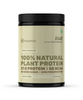 Healthify 100% Natural Vegan Plant Protein Powder, Double Chocolate, Easy to Digest with 21g Plant Based Protein - Gluten Free, Dairy Free, No Added Sugar - HealthifyStore