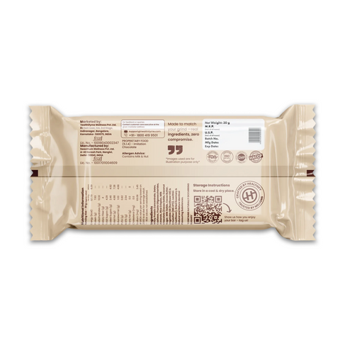 Butterscotch Protein Bar - Creamy Crunch, High Protein, Wholesome Energy