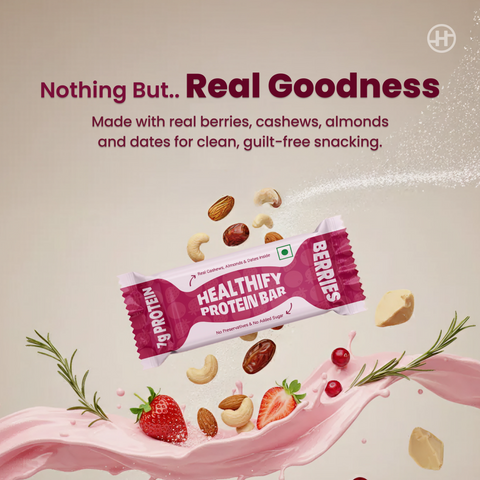 Berry Protein Bar - Antioxidant-Rich, Zero Guilt, Maximum Fuel