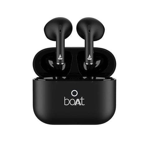 boAt Airdopes Joy Truly Wireless in-Ear Earbuds with 35 HRS Playback, 13mm Drivers, Dual Mics ENx & Beast Mode - HealthifyStore