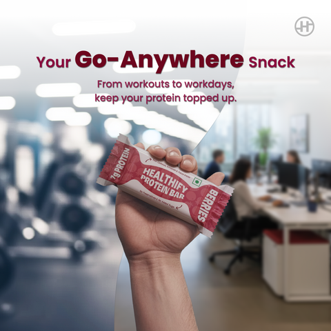 Berry Protein Bar - Antioxidant-Rich, Zero Guilt, Maximum Fuel