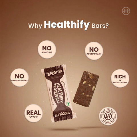 Chocolate Protein Bar - Rich Cocoa, Clean Ingredients, Pure Power