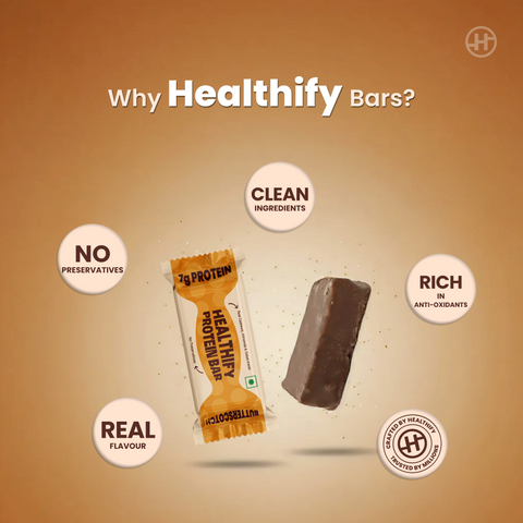 Butterscotch Protein Bar - Creamy Crunch, High Protein, Wholesome Energy