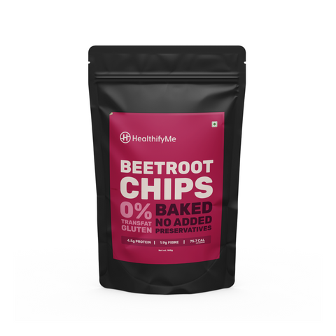 Beetroot Chips - Lip smacking, crispy and nutritious baked chips