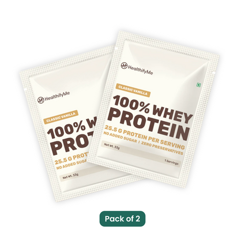 On-the-Go Whey Protein Travel Pack- Classic Vanilla