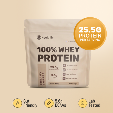 Creamy Coffee -25.5 g Protein Powder - Pack of 1 KG