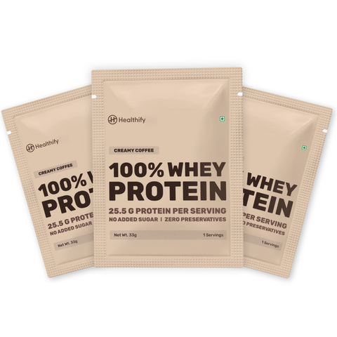 On-the-Go Whey Protein Travel Pack of 3