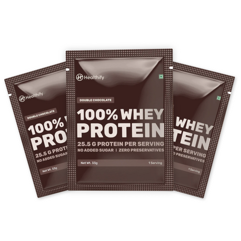 On-the-Go Whey Protein Travel Pack of 3