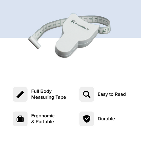 Measuring Tape - Full Body Measuring Tape - Durable Material, Body Inch Tape, Easy To Read, Ergonomic and Portable Design