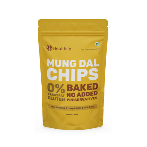 Mung Dal Chips - HealthifyStore