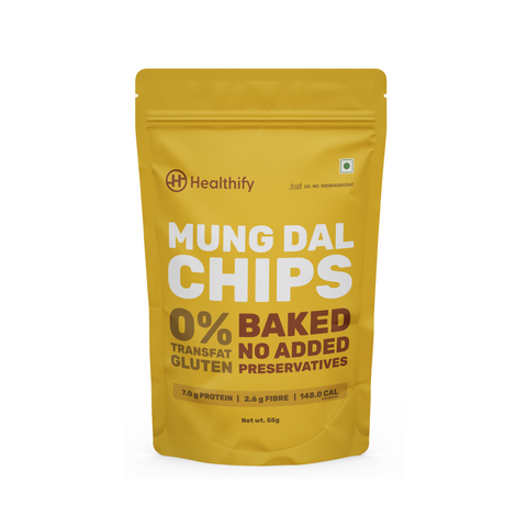 Mung Dal Chips - HealthifyStore