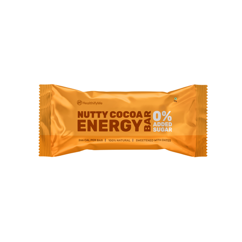 Nutty Cocoa Energy Bar (50g)-[Expiry: 22nd may'24]