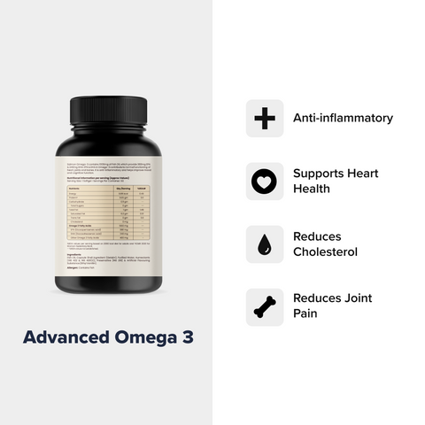 Omega 3 Fish Oil Capsules (1000 mg)