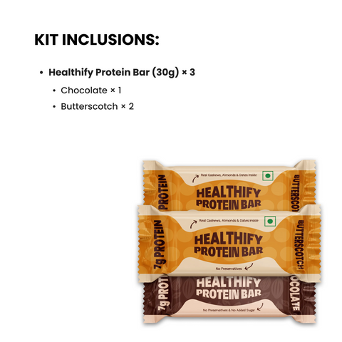 Healthify Protein Bars – Pack of 3