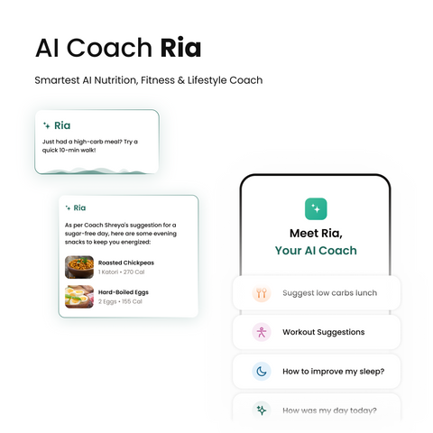 HealthifyMe Smart Scale | 1-Week Free Diet Plan | Track 11+ Key Body Metrics | Data-Driven Smart Weight Loss