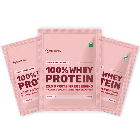 On-the-Go Whey Protein Travel Pack of 3