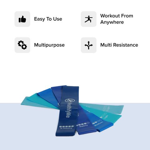 Stress Band - Easy To Use, Multi-functional, Multi-resistance, Great Investment For Your Body - Workout From Anywhere Band