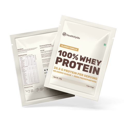 Whey Protein Variety Pack: 3 Flavours Single Serve Pouches