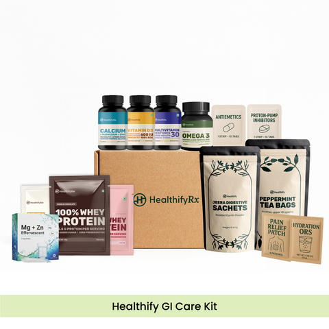 Healthify Rx GI Care Kit – Complete Gut Health, Digestion & Wellness Support